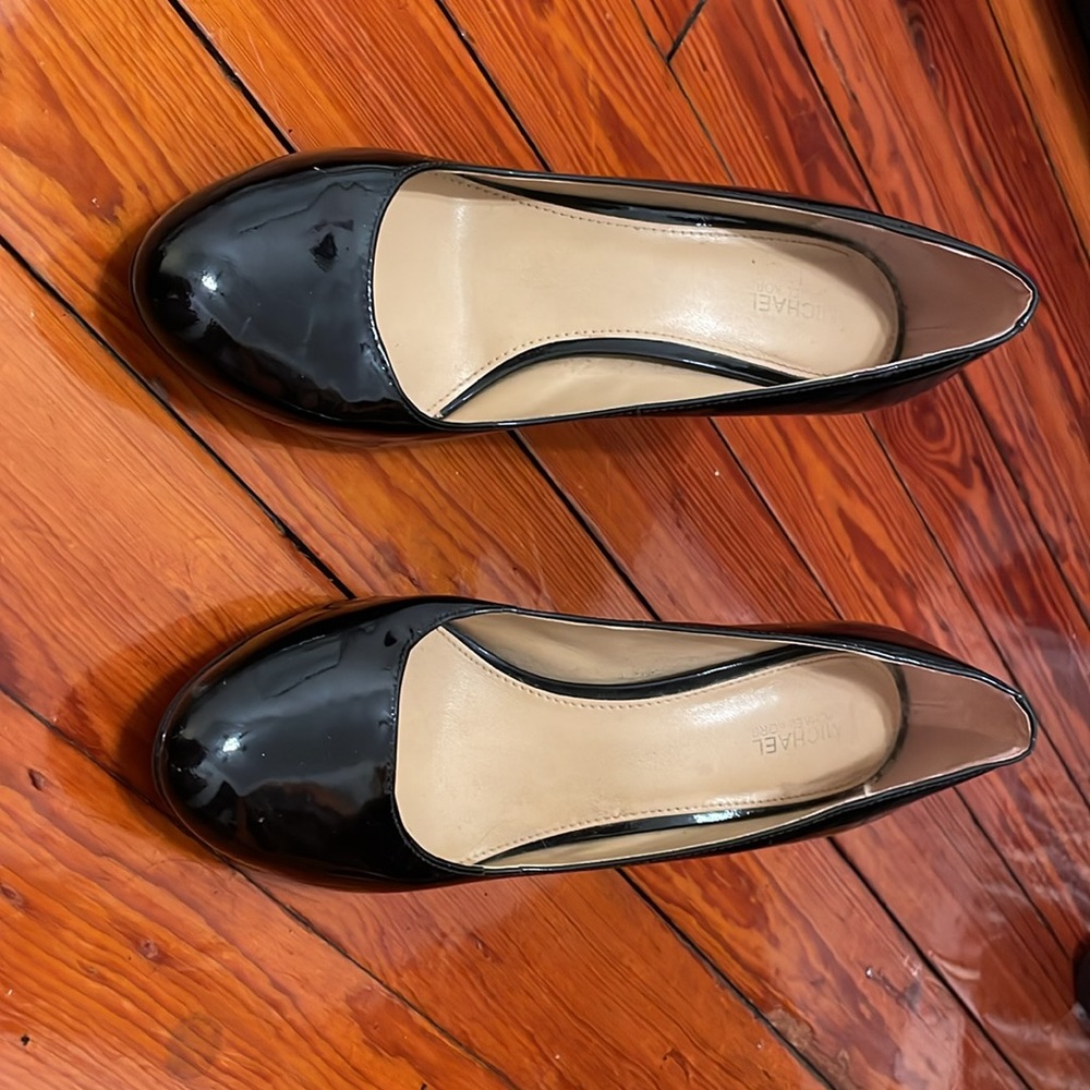 Black Michael Kors heels